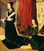 Hugo van der Goes Sts Margaret and Mary Magdalene with Maria Portinari France oil painting artist